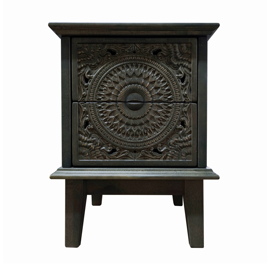 купить дизайнерскую прикроватную тумбу из массива MH_181-2