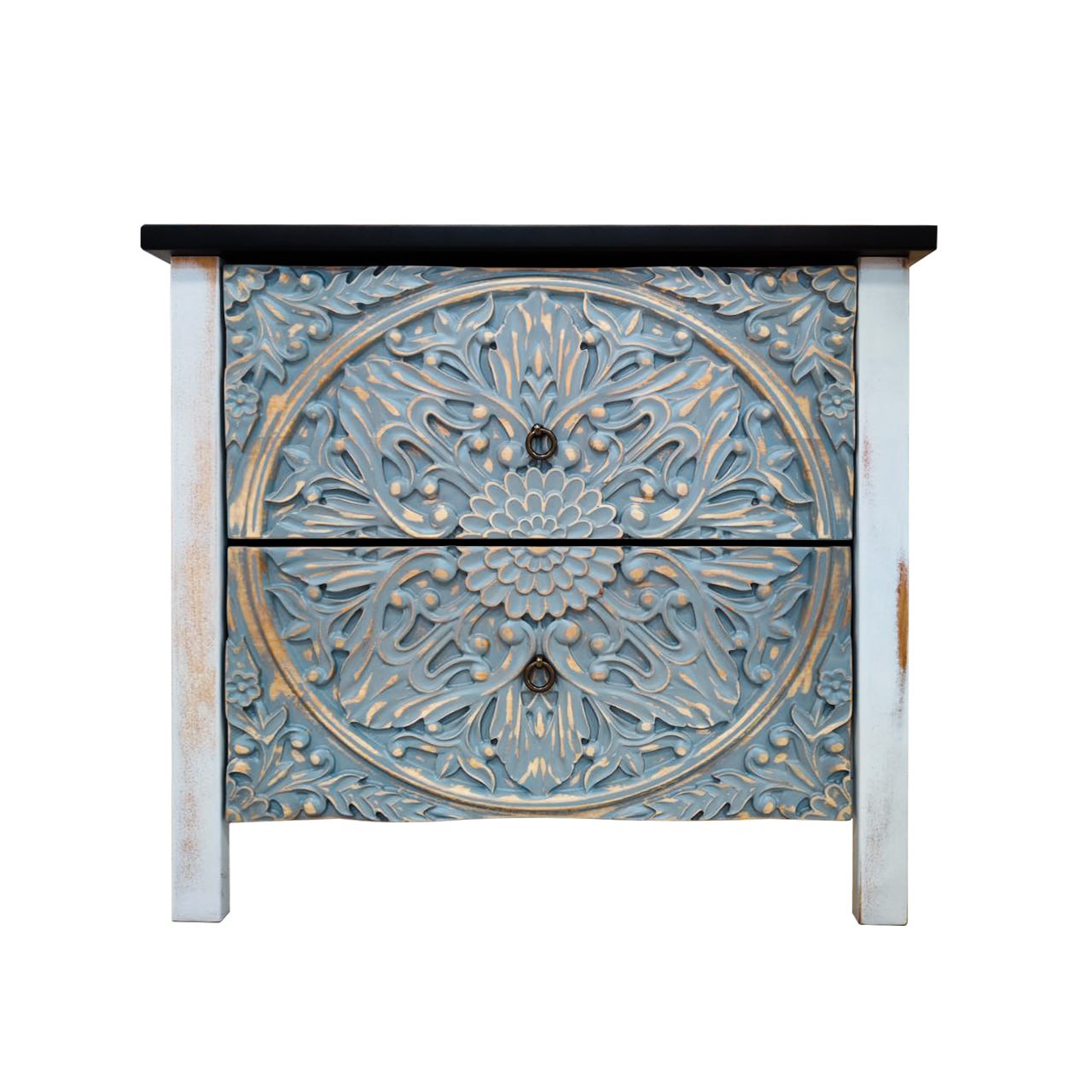 купить дизайнерскую прикроватную тумбу из массива MH_174