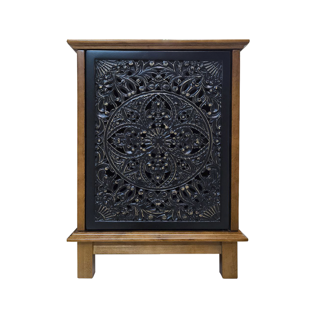 купить дизайнерскую прикроватную тумбу из массива MH_170-15