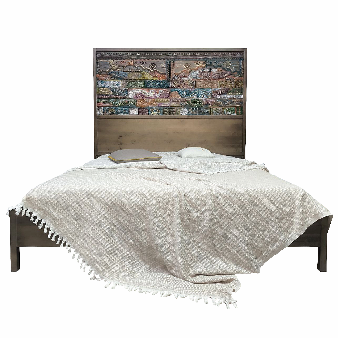 фото дизайнерской кровати из массива MH_625