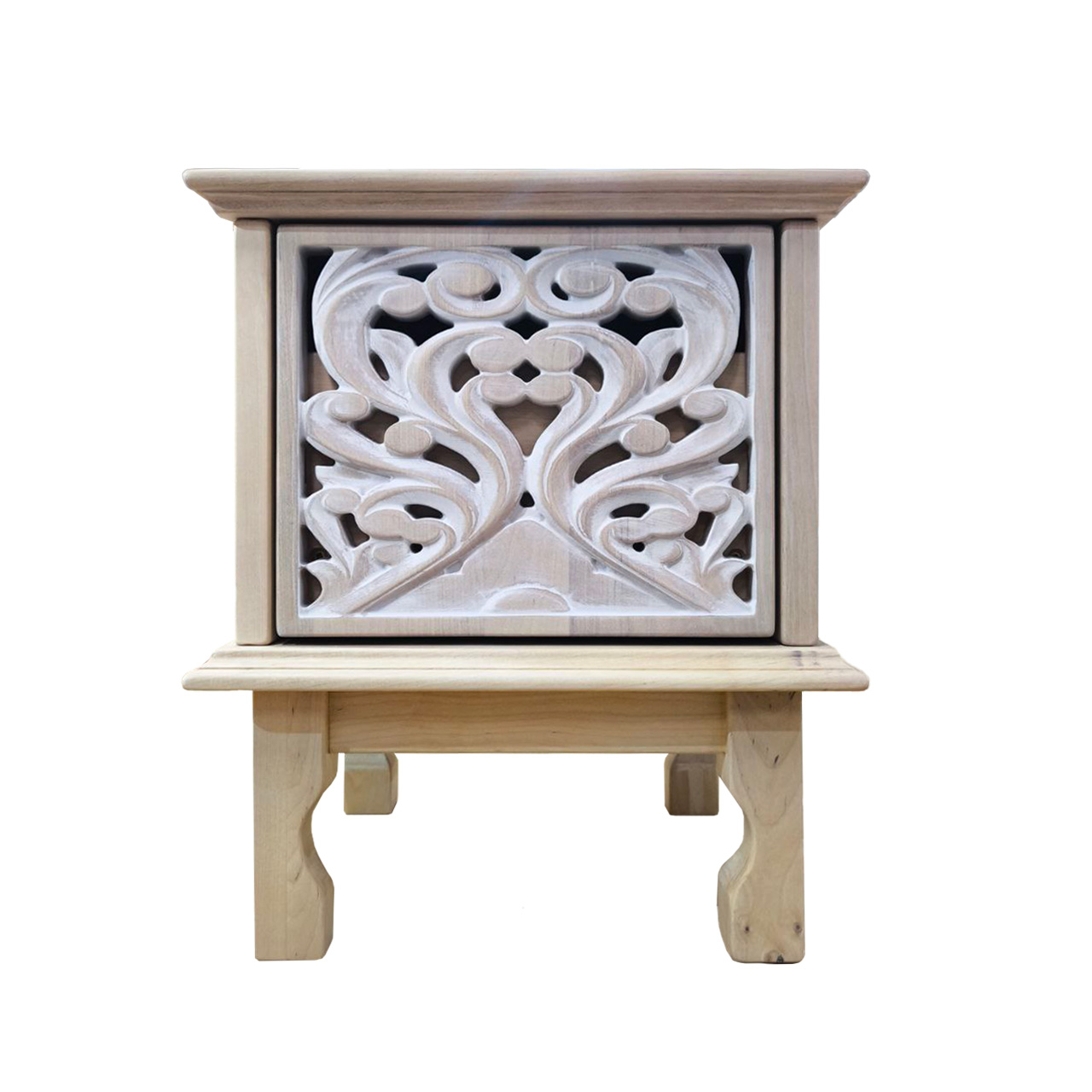 купить дизайнерскую прикроватную тумбу из массива MH_184-2