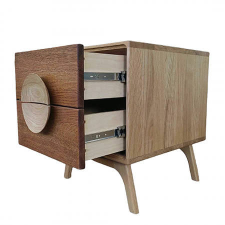 купить дизайнерскую прикроватную тумбу из массива MH_102