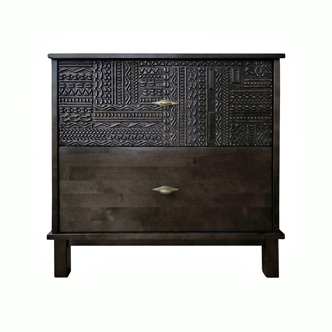 купить дизайнерскую прикроватную тумбу из массива MH_205-6