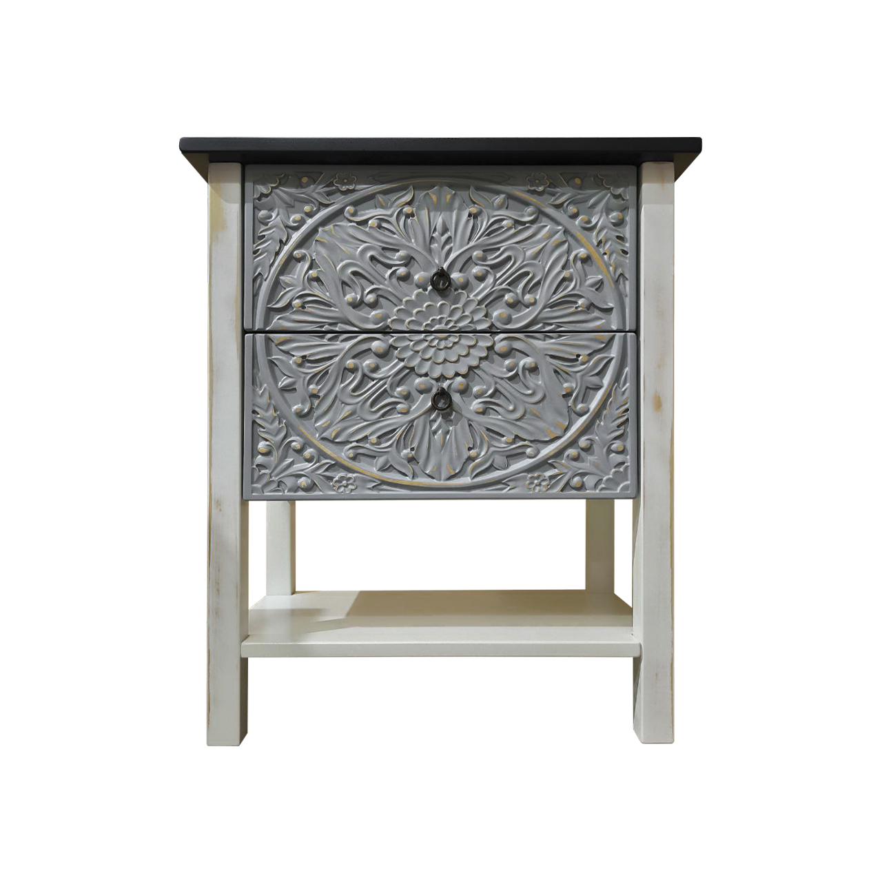 купить дизайнерскую прикроватную тумбу из массива MH_174-2