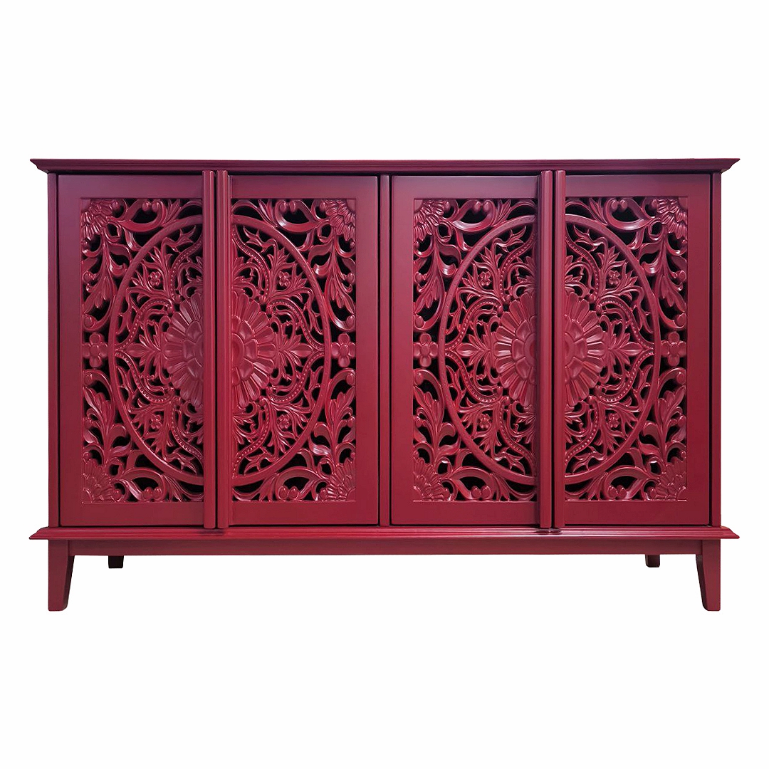 купить дизайнерскую тумбу из массива MH_135 Red 2 в Москве и Санкт-Петербурге