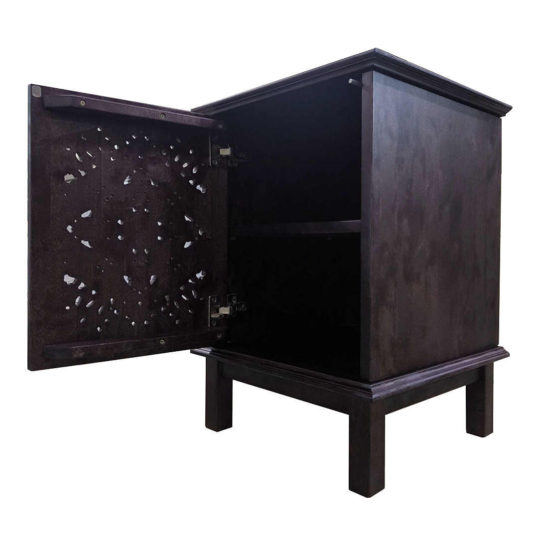 фото дизайнерской прикроватной тумбы из массива MH_170-18 купить дизайнерскую прикроватную тумбу из массива MH_170-18