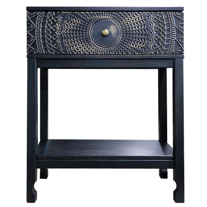 купить дизайнерскую прикроватную тумбу из массива MH_150-7