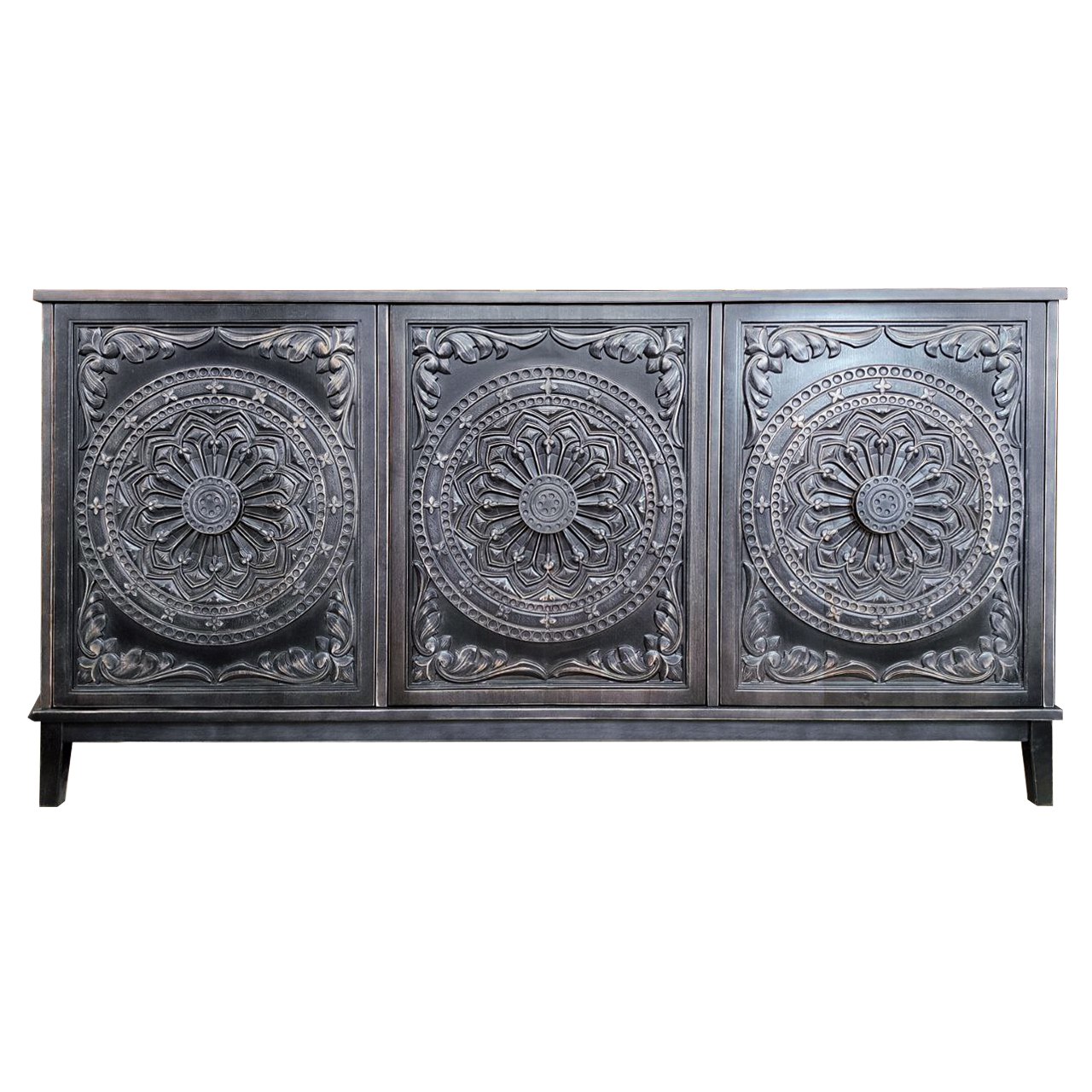 купить дизайнерскую тумбу из массива MH_145 Black в Москве и Санкт-Петербурге