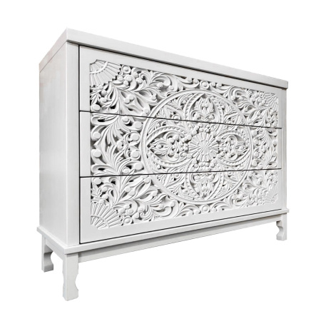 купить дизайнерский комод из массива MH_255 White