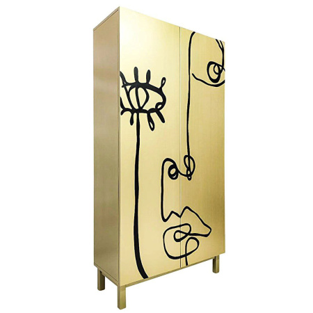 купить дизайнерский шкаф из массива MH_329-3