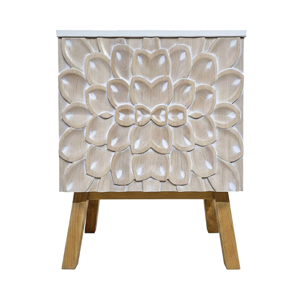 купить дизайнерскую прикроватную тумбу из массива MH_178-10