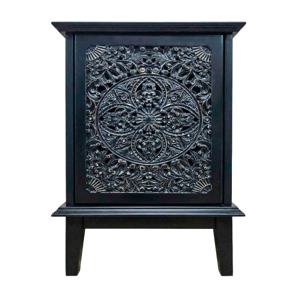 купить дизайнерскую прикроватную тумбу из массива MH_170-28