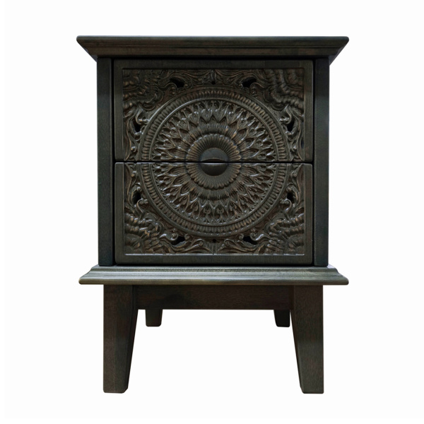 купить дизайнерскую прикроватную тумбу из массива MH_181-2