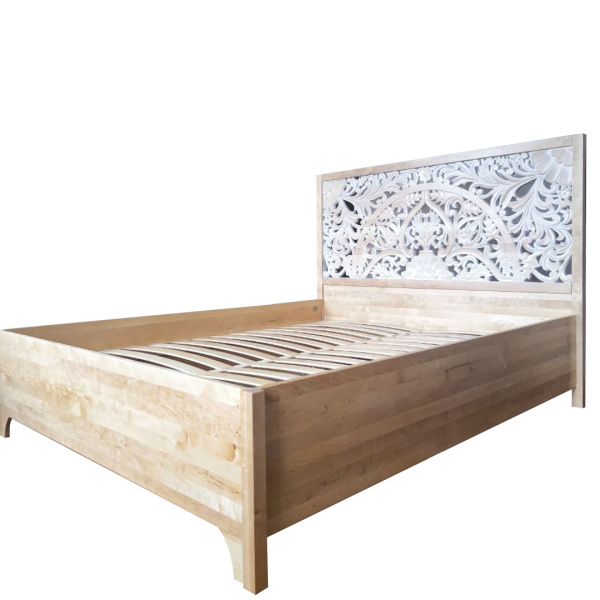 фото дизайнерской кровати из массива MH_633-4