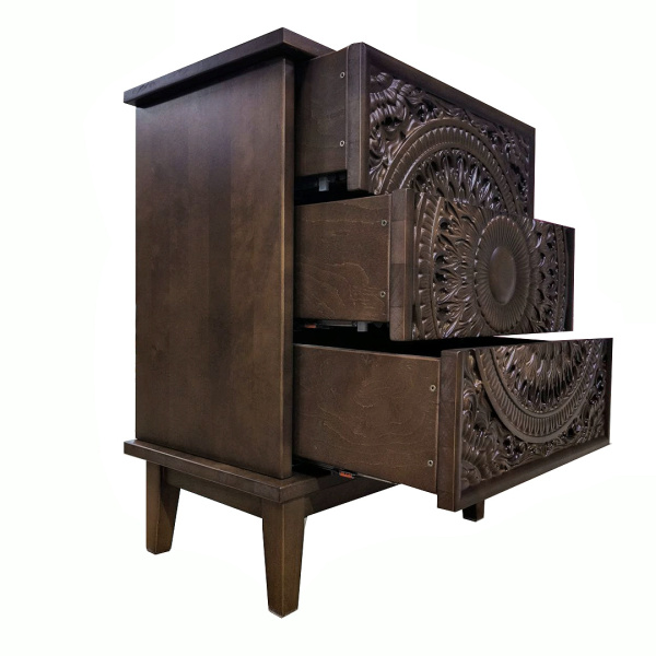 купить дизайнерскую прикроватную тумбу из массива MH_181-5