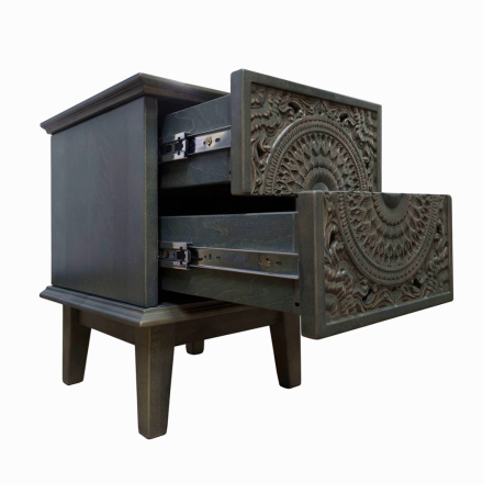 купить дизайнерскую прикроватную тумбу из массива MH_181-2