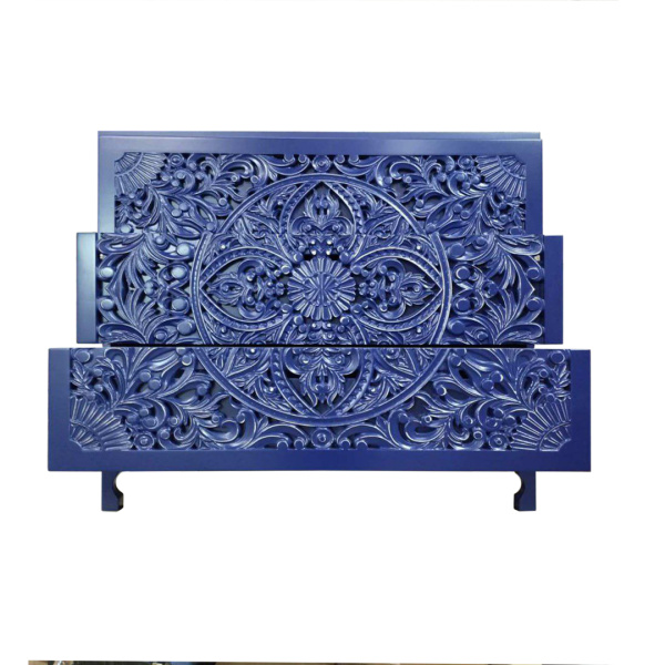 купить дизайнерский комод из массива MH_255 Night Blue