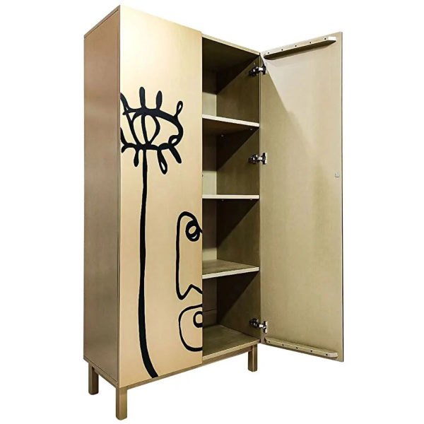 купить дизайнерский шкаф из массива MH_329-3