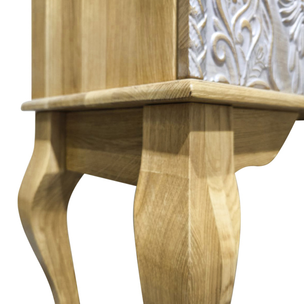 купить дизайнерскую прикроватную тумбу из массива MH_152-1