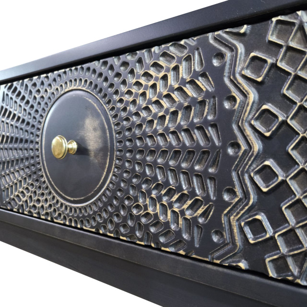 купить дизайнерскую прикроватную тумбу из массива MH_150-7