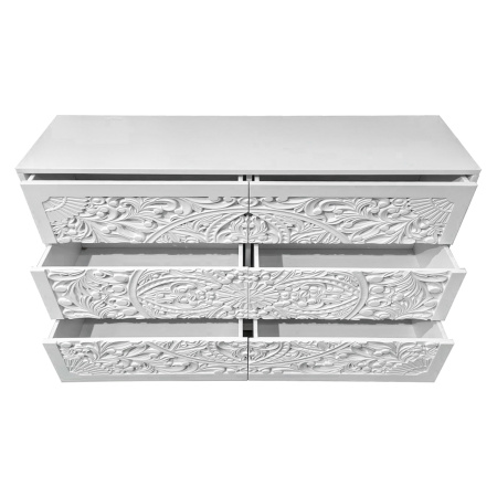 купить дизайнерский комод из массива MH_255 White 3