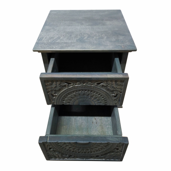 купить дизайнерскую прикроватную тумбу из массива MH_181-2