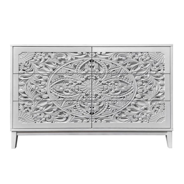 купить дизайнерский комод из массива MH_255 White 3