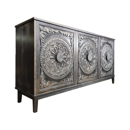 купить дизайнерскую тумбу из массива MH_145 Black в Москве и Санкт-Петербурге