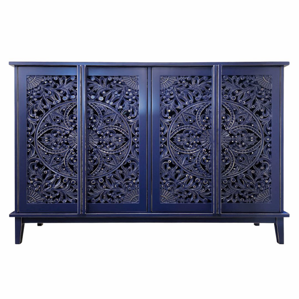 купить дизайнерскую тумбу из массива MH_170-4 Deep Blue в Москве и Санкт-Петербурге