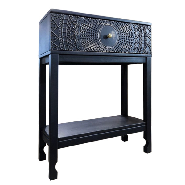 купить дизайнерскую прикроватную тумбу из массива MH_150-7