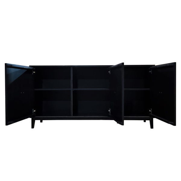 купить дизайнерскую тумбу из массива MH_145 Black 3 в Москве и Санкт-Петербурге