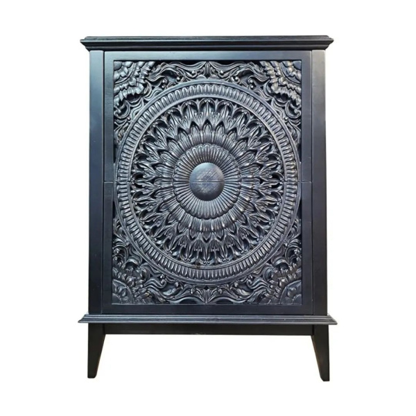 купить дизайнерскую прикроватную тумбу из массива MH_181