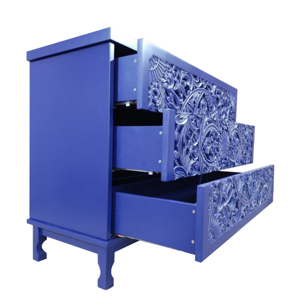 купить дизайнерский комод из массива MH_255 Night Blue