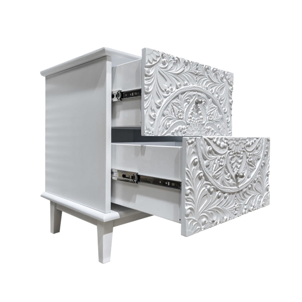 фото дизайнерской прикроватной тумбы из массива MH_111-5 купить дизайнерскую прикроватную тумбу из массива MH_111-5