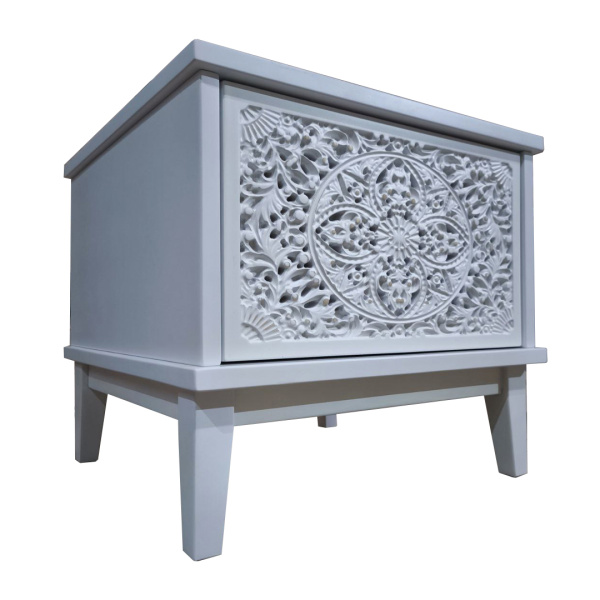 купить дизайнерскую прикроватную тумбу из массива MH_155-1