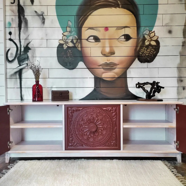 купить дизайнерскую тумбу из массива MH_144 в Москве и Санкт-Петербурге