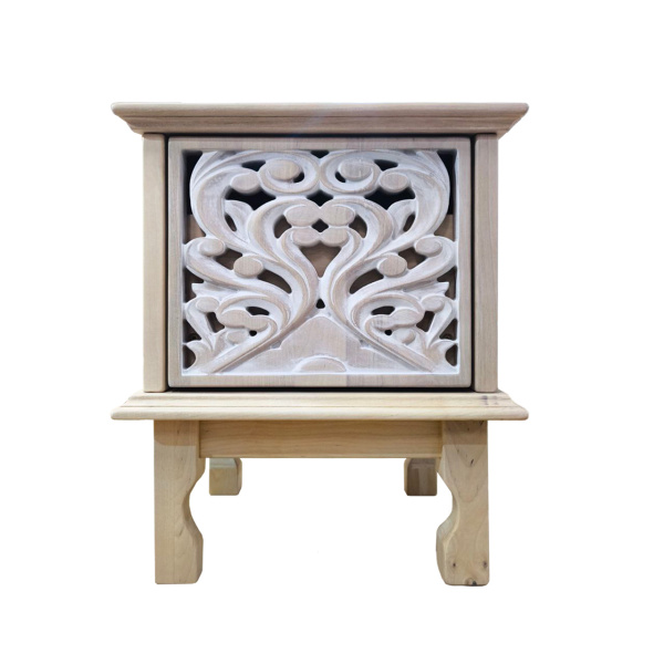 купить дизайнерскую прикроватную тумбу из массива MH_184-2