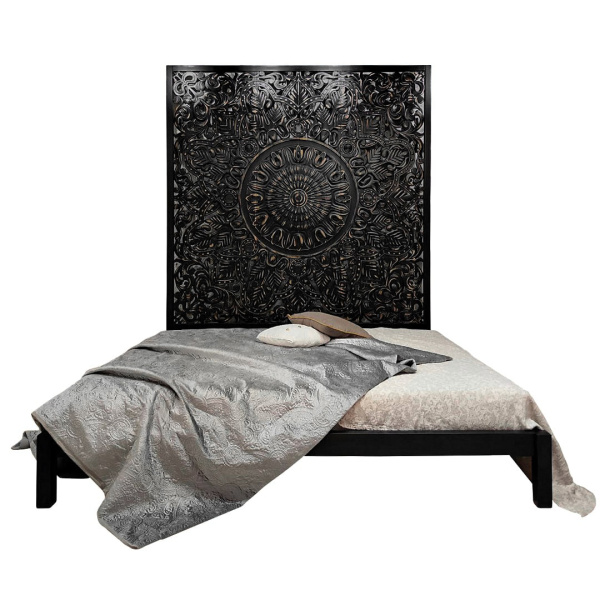 фото дизайнерской кровати из массива MH_604