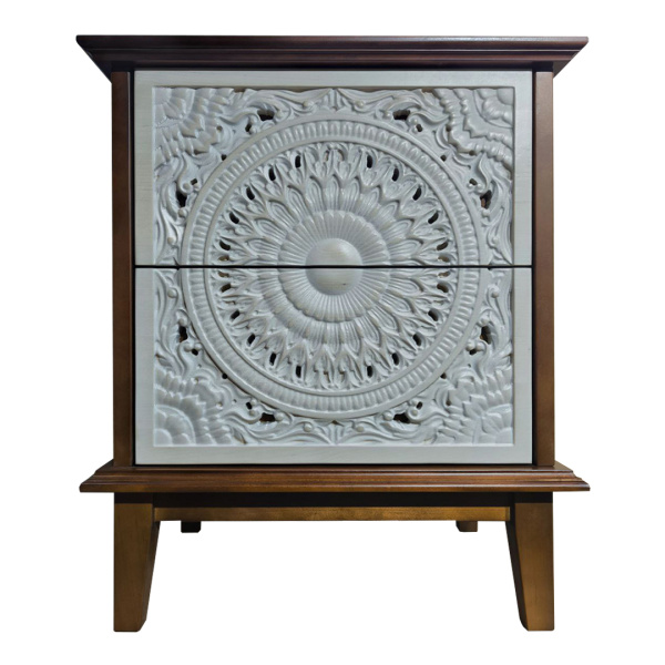 купить дизайнерскую прикроватную тумбу из массива MH_181-6