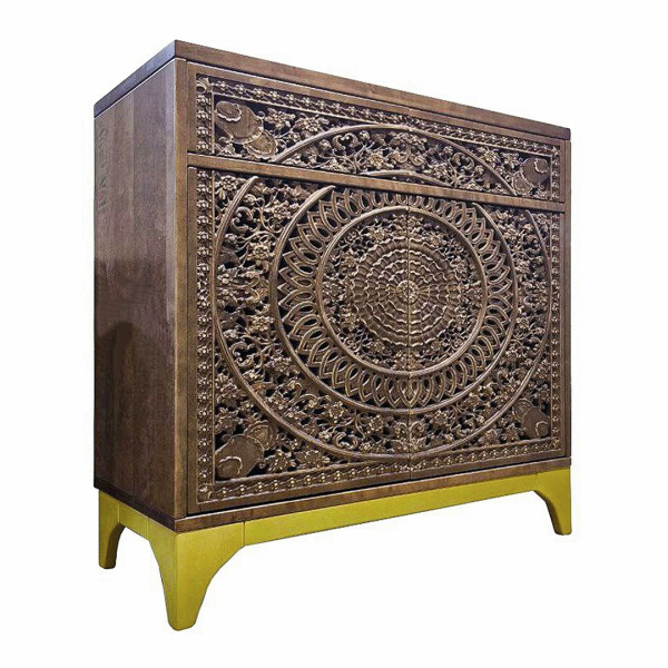 купить дизайнерскую тумбу из массива MH_121-6 в Москве и Санкт-Петербурге