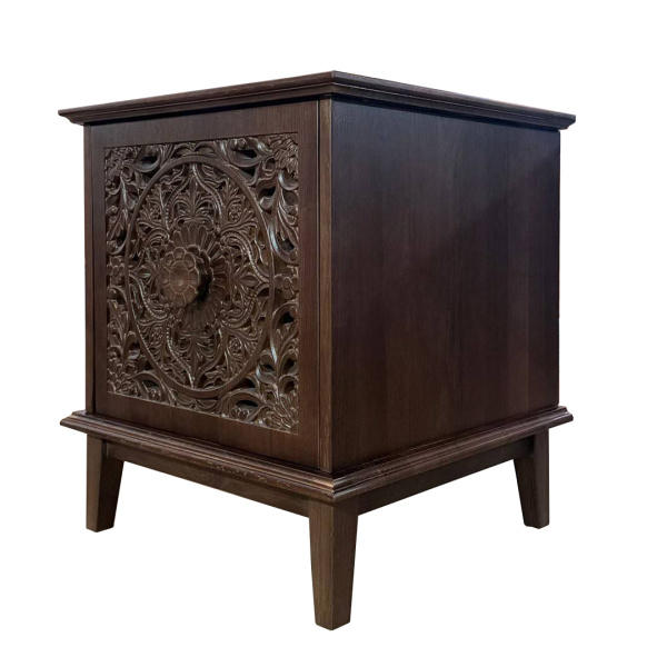 купить дизайнерскую прикроватную тумбу из массива MH_12-6