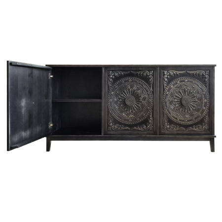 купить дизайнерскую тумбу из массива MH_145 Black в Москве и Санкт-Петербурге