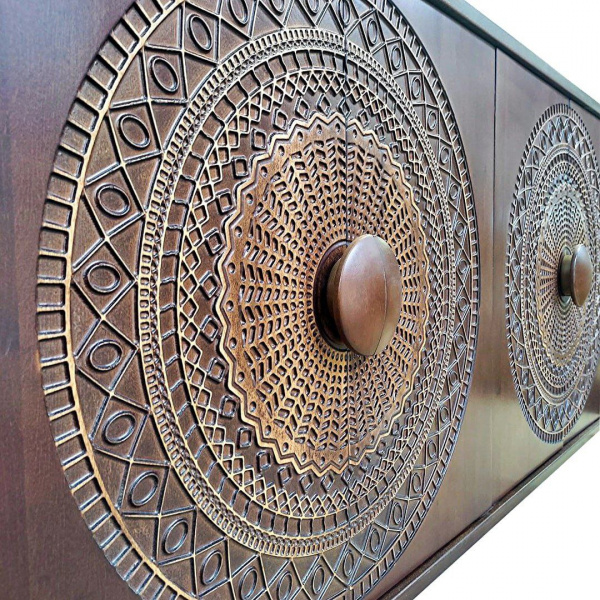 купить дизайнерскую тумбу из массива MH_150-4 в Москве и Санкт-Петербурге