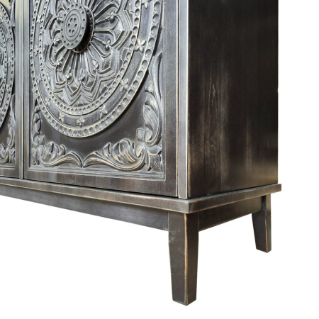 купить дизайнерскую тумбу из массива MH_145 Black в Москве и Санкт-Петербурге