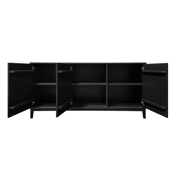 купить дизайнерскую тумбу из массива MH_145 Black 2 в Москве и Санкт-Петербурге