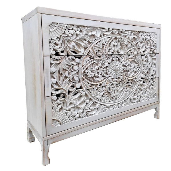купить дизайнерский комод из массива MH_255 White