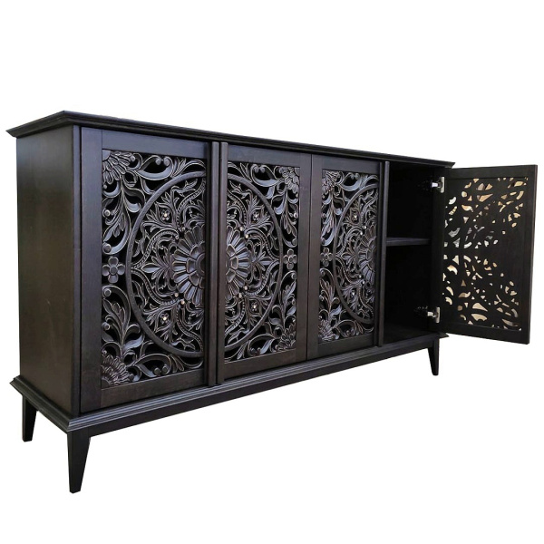 купить дизайнерскую тумбу из массива MH_135 Braun в Москве и Санкт-Петербурге