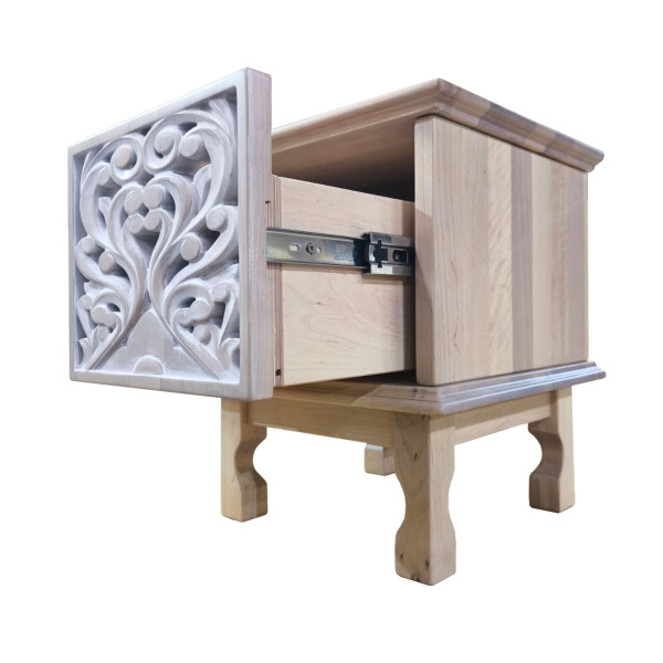 купить дизайнерскую прикроватную тумбу из массива MH_184-2