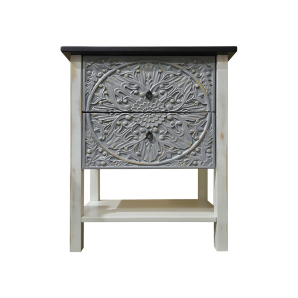 фото дизайнерской прикроватной тумбы из массива MH_174-2 купить дизайнерскую прикроватную тумбу из массива MH_174-2