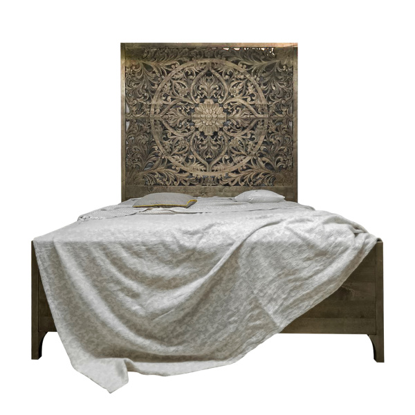 фото дизайнерской кровати из массива MH_633-1